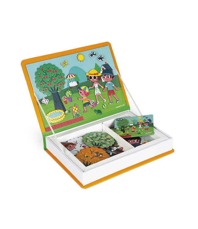 Janod | Magnetibook | Vier Seizoenen | 3 - 8 jaar