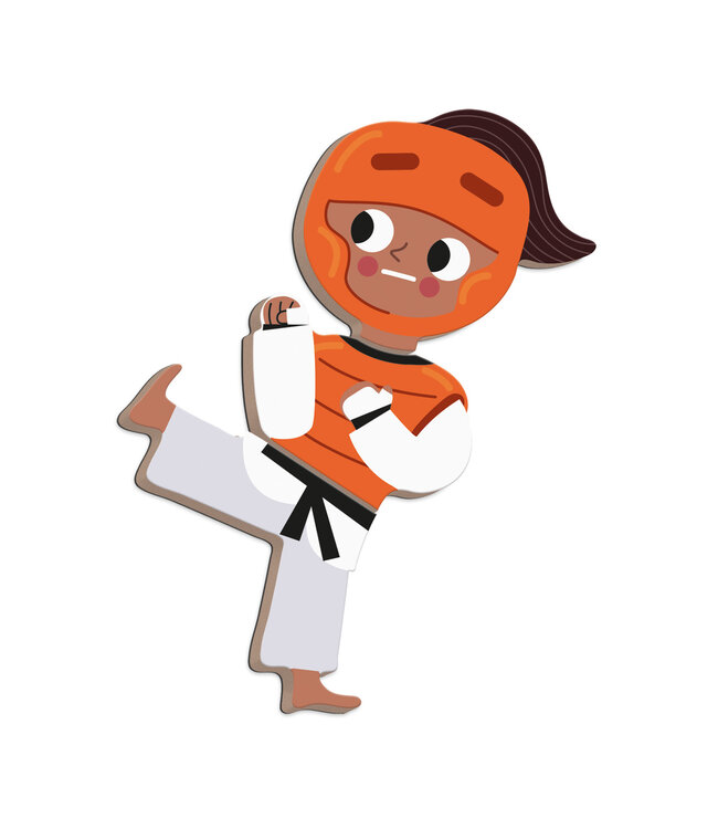 Janod | Magnetibook | Sporten | 3 - 8 jaar