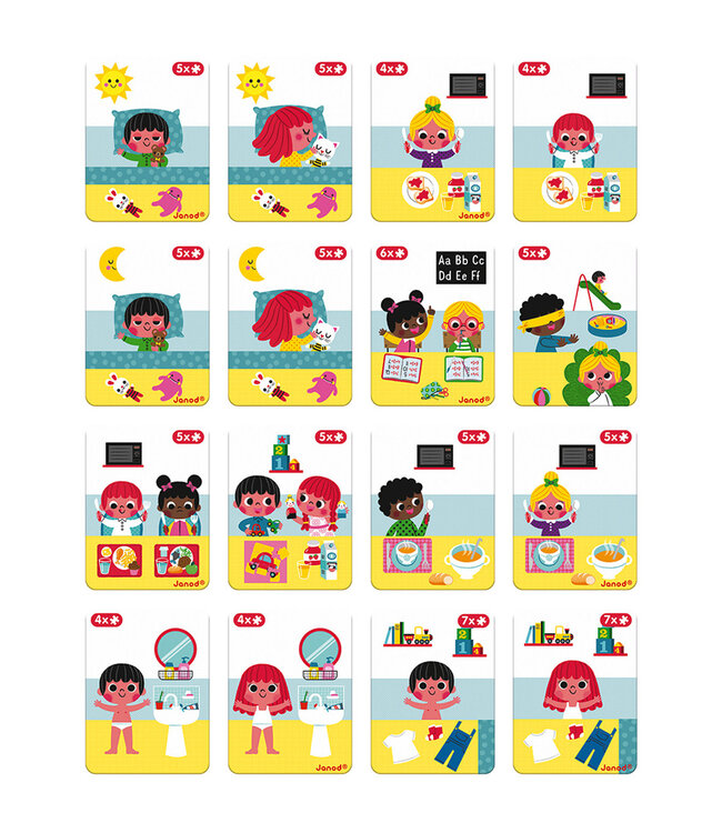 Janod | Magnetibook | Klok kijken | 3 tot 8 jaar