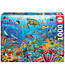 Educa  | Puzzle | Schildpadden in het Paradijs | 68 x 48 cm | 1000 stukjes