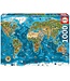 Educa  | Puzzle | 's Werelds Mooiste | 68 x 48 cm | 1000 stukjes