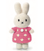 Just Dutch Gehaakte Knuffel | Miffy/Nijntje | Pink Flower Dress | 25 cm | 100 % Cotton | 0+