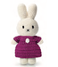 Just Dutch Gehaakte Knuffel | Miffy/Nijntje | Cerise Dress | 25 cm | 100 % Cotton | 0+