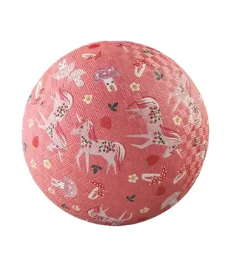 Crocodile Creek Crocodile Creek | Rubber Playball | 18 cm | Unicorn Garden | 3+