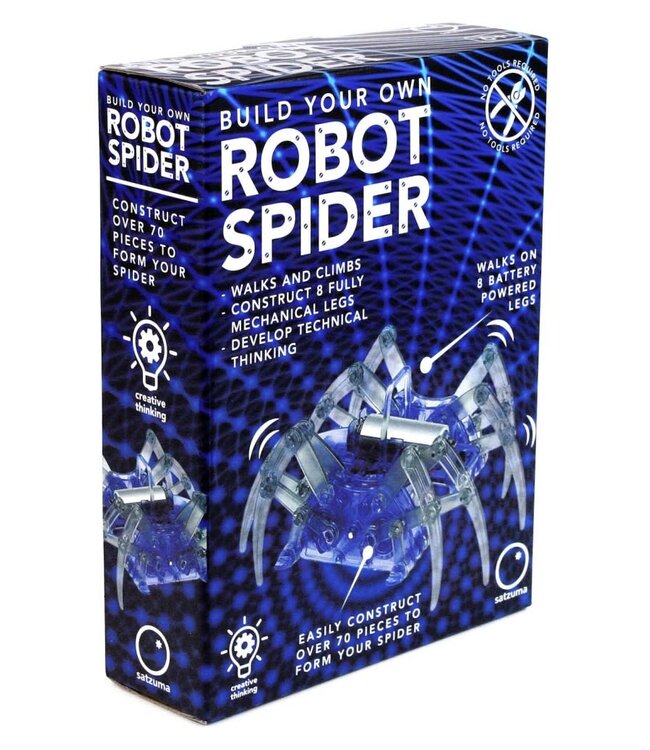 Satzuma | Build your own Robot Spider | 8+