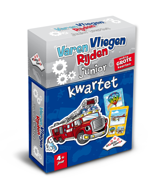 Identity Games | Junior Kwartet | Varen, Vliegen, Rijden | 4+