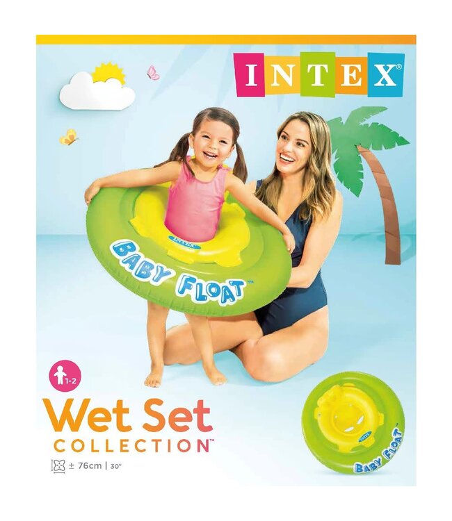 Intex | The Wet Set | Baby Float Drijfband | 76 cm | 1 - 2 jaar
