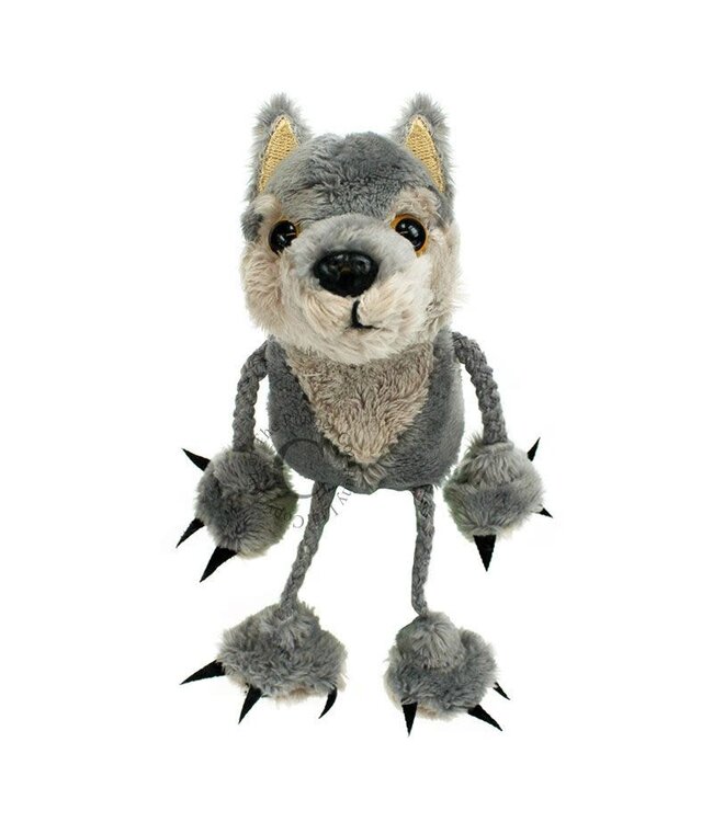 The Puppet Company | Fingerpuppet | 13 cm | Wolf | 1+