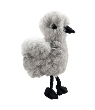 The Puppet Company | Fingerpuppet | 13 cm | Flamingo Chick | 1+