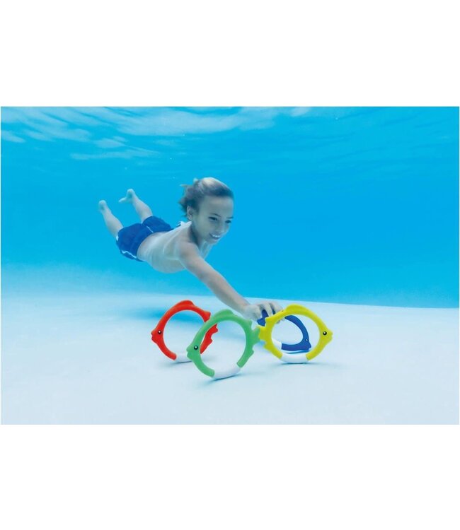 Intex | Duikringen | Vis  | 4 delig | 6+