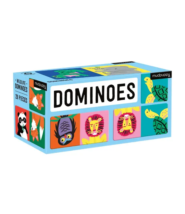 Mudpuppy | Dominoes | Wildlife | 28 pcs | 3+