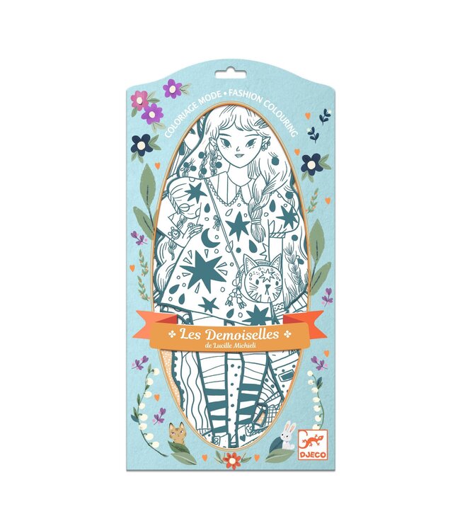 Djeco | Fashion Colouring | Angèle & Vriendjes | 6+