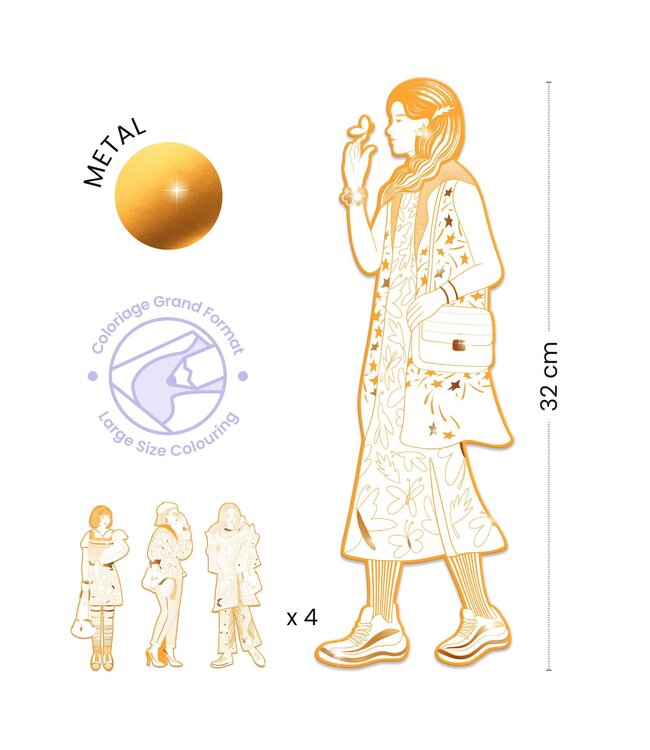 Djeco | Fashion Colouring | Scout & Vriendjes | 6+