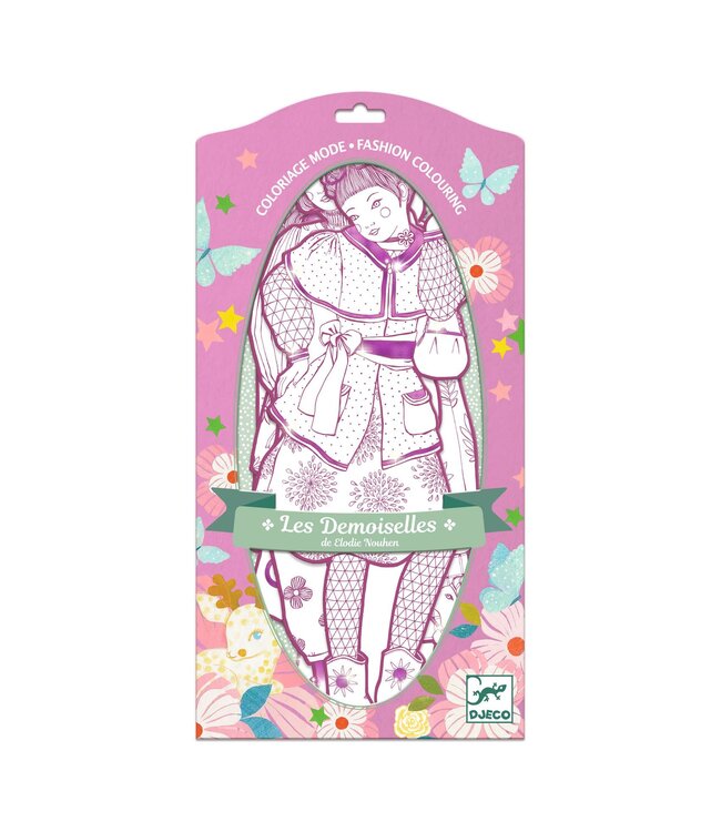 Djeco | Fashion Colouring | Rosemary & Vriendjes | 6+