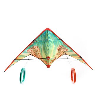 Djeco Djeco | Bestuurbare Vlieger | 120 x 60 cm | Red Dots | 8+