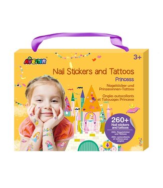 Avenir Avenir | Nail Stickers & Tattoos | Prinses | circa 260 stickers | 3+