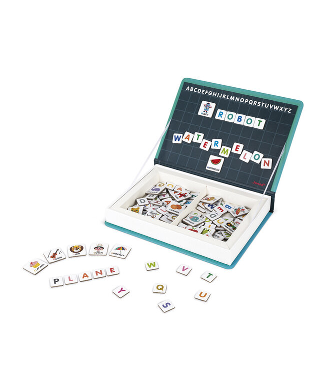 Janod | Magnetibook | English Alphabet | 3 - 8 jaar