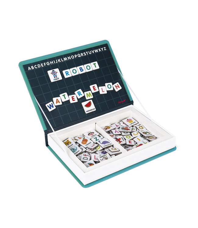 Janod | Magnetibook | English Alphabet | 3 - 8 jaar