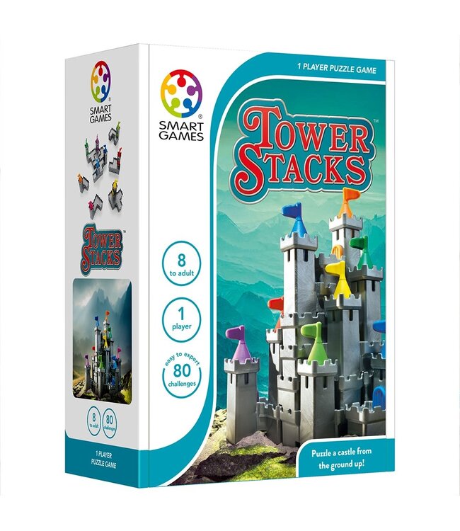 Smartgames | Classics | Tower Stacks | 8+