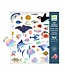 Djeco Djeco | Metallic Stickers | Ocean | 160 stuks | 4+