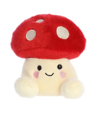 Aurora Aurora | Palm Pals | Paddestoel Rood met Witte Stippen | 13 cm | 0+
