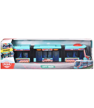 Dickie Toys | Siemens Tram | met Stuurwiel | 41,5 cm | 3+