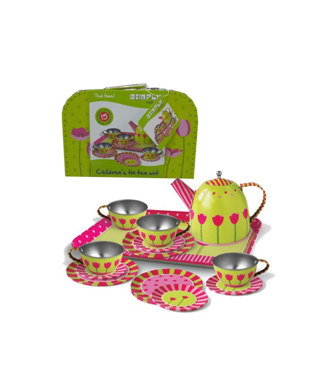 Simply for kids | Teaset | Tin Tulip | 15 dlg | 3+