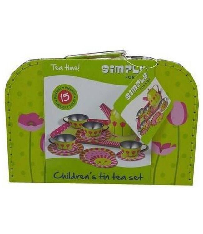 Simply for kids | Teaset | Tin Tulip | 15 dlg | 3+