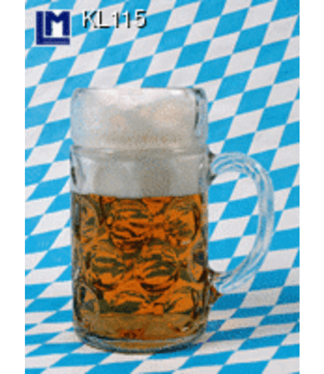 Lenticulaire Kaart Bewegend | Bierpul | Glas halfvol of halfleeg ?