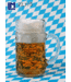 Lenticulaire Kaart Bewegend | Bierpul | Glas Bier halfvol of halfleeg ?