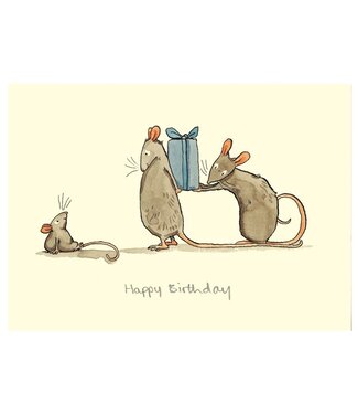 Two Bad Mice Two Bad Mice | Anita Jeram | Happy Birthday | Baby Mouse Card
