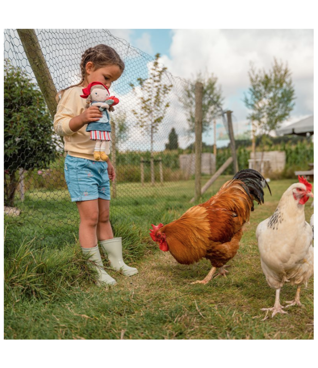 Little Dutch | Stoffen Knuffelpop | Hollandse Rosa | 35 cm | 1+