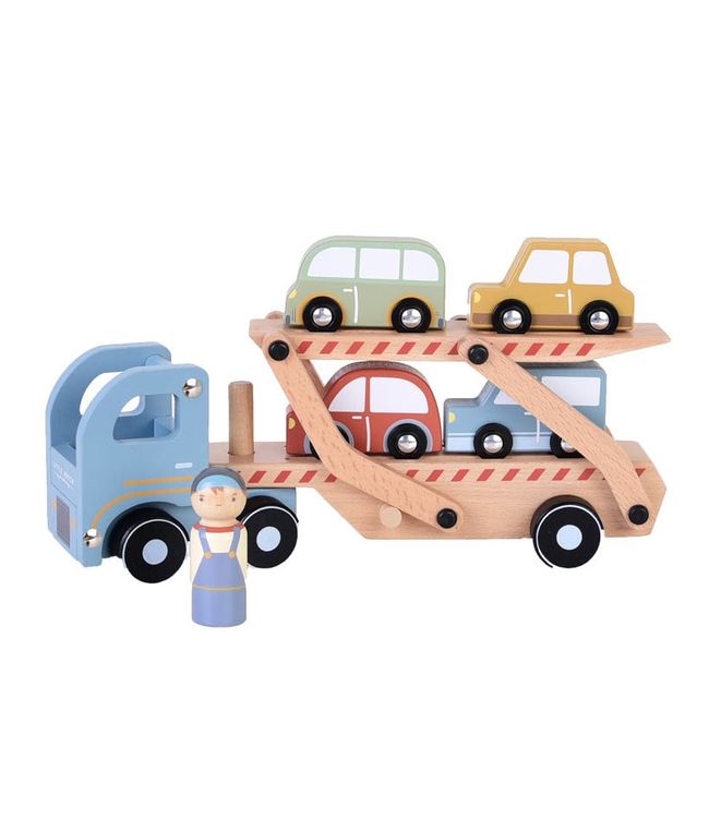 Little Dutch | Houten Autotransporter | +18 mnd