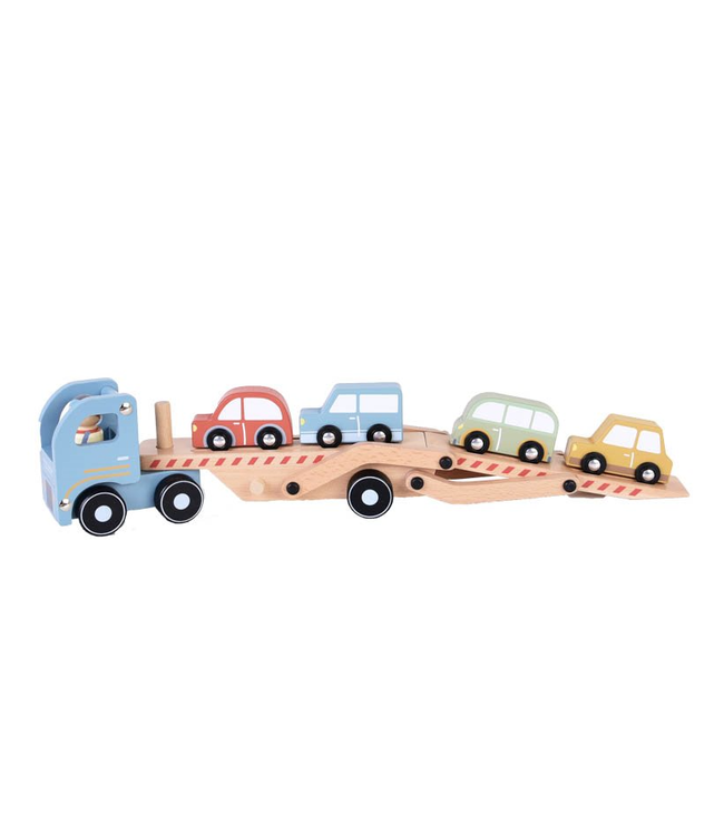 Little Dutch | Houten Autotransporter | +18 mnd