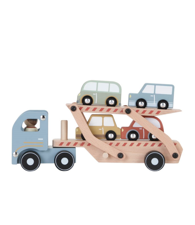Little Dutch | Houten Autotransporter | +18 mnd