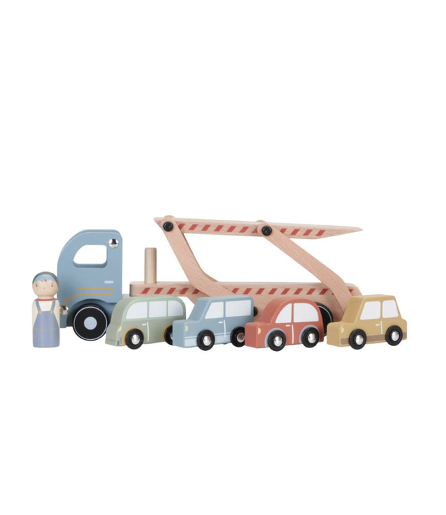 Little Dutch | Houten Autotransporter | +18 mnd