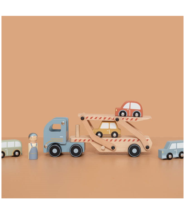 Little Dutch | Houten Autotransporter | +18 mnd