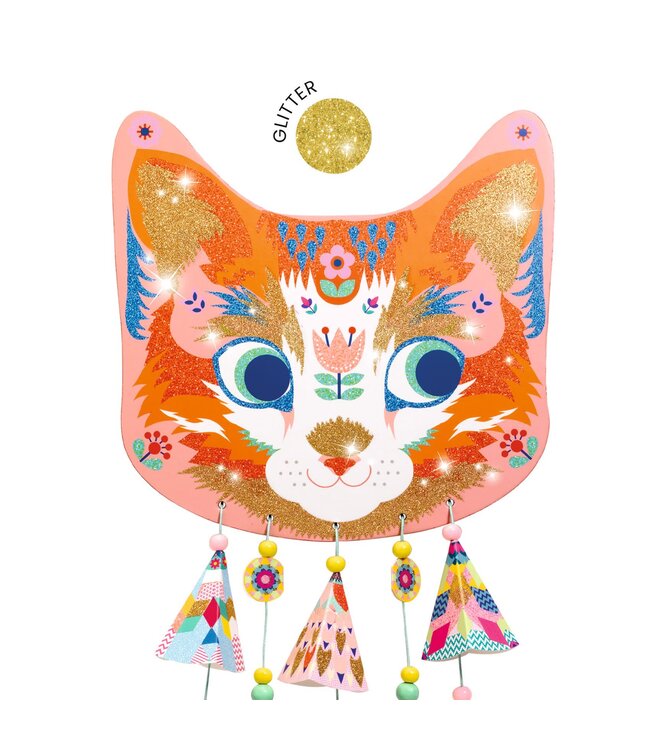 Djeco | Do it Yourself | Windchime | Kitty | 5+