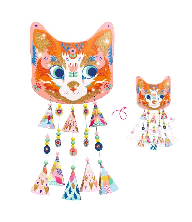Djeco | Do it Yourself | Windchime | Kitty | 5+