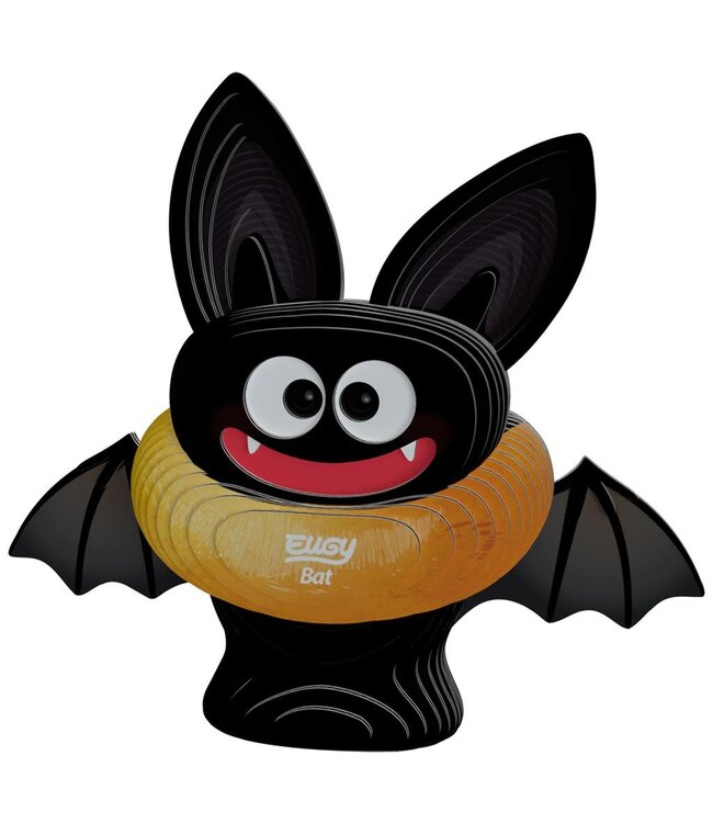 Eugy | 3D Cardboard Model Kit | Het enig vliegende zoogdier | Vleermuis | 6+