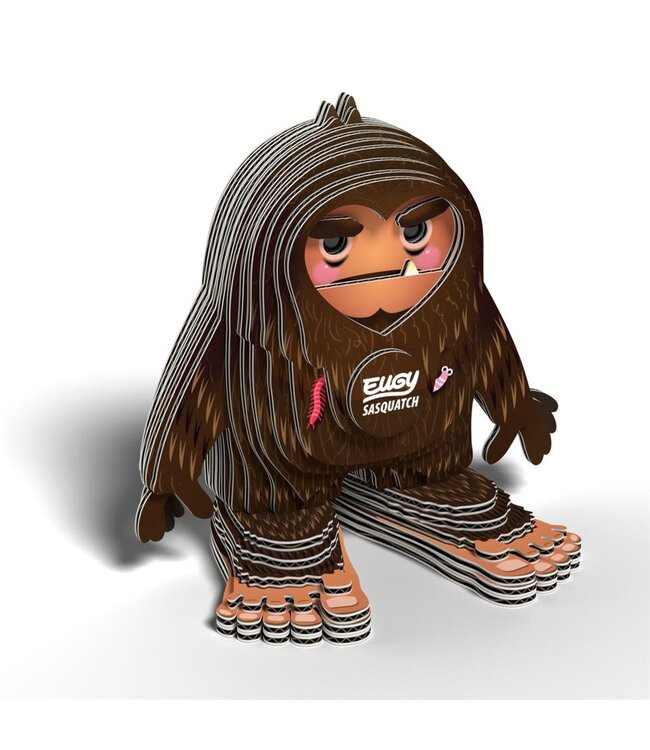 Eugy | 3D Cardboard Model Kit | Fantasy | Bigfoot | 6+