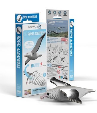 Eugy Eugy | 3D Cardboard Model Kit | Vogel | Konings Albatros | 6+