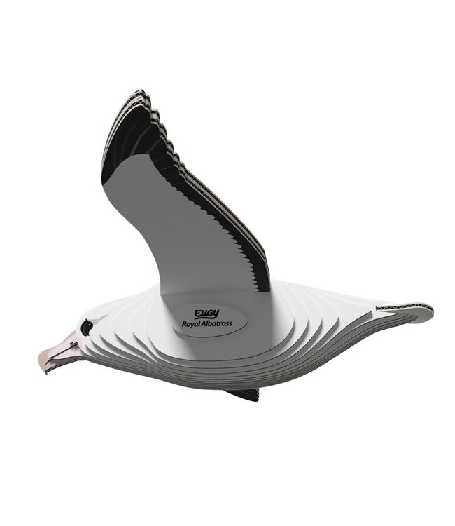 Eugy | 3D Cardboard Model Kit | Vogel | Konings Albatros | 6+