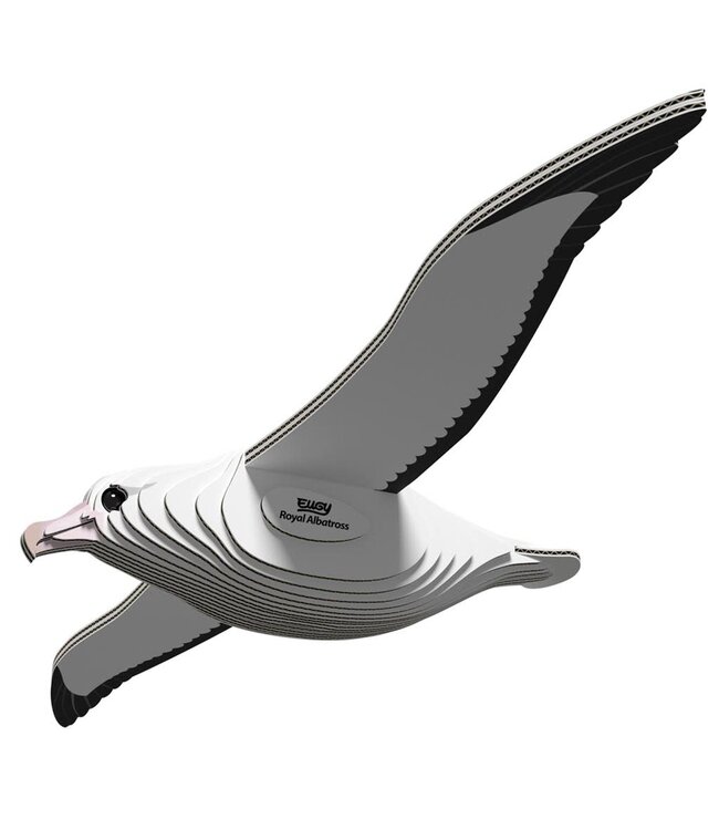Eugy | 3D Cardboard Model Kit | Vogel | Konings Albatros | 6+