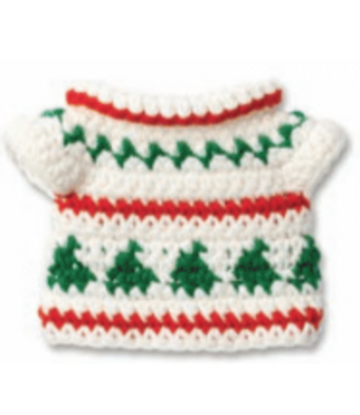 Just Dutch Gehaakte Knuffel | Miffy/Nijntje | Clothing | Christmas Dress | 25 cm | 100 % Cotton | 0+