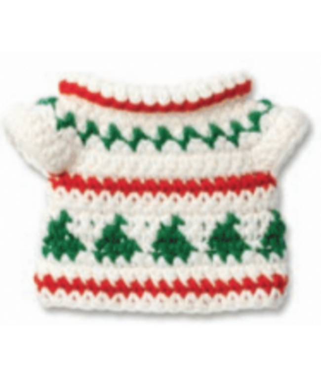 Gehaakte Knuffel | Miffy/Nijntje | Clothing | Christmas Dress | 25 cm | 100 % Cotton | 0+