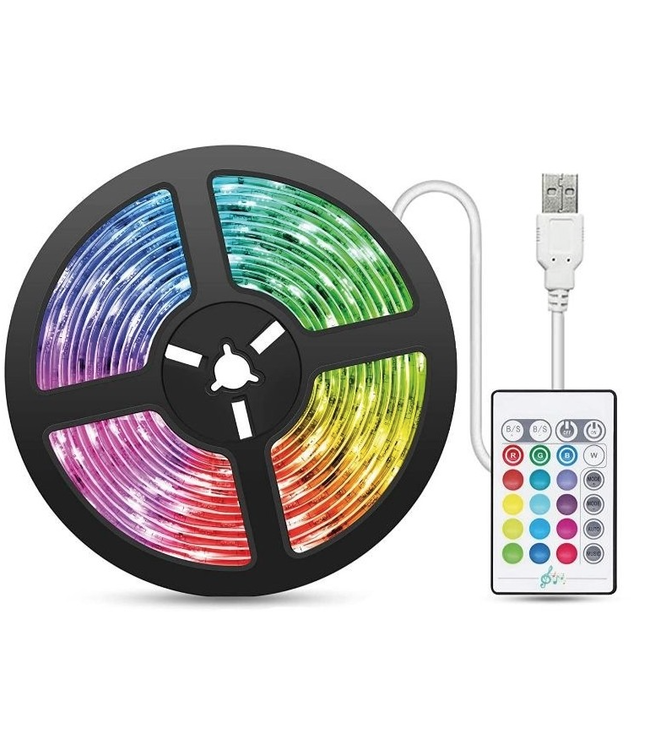 Satzuma | Led Light Strip | 5 mtr | reageert op geluid | 5+