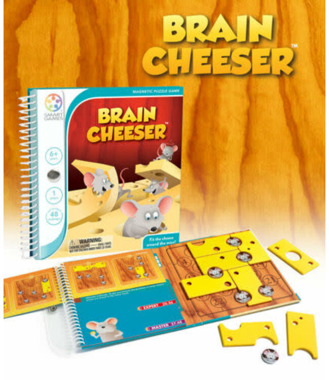 Smartgames | Magnetic Travel Game | Brain Cheeser | 6+