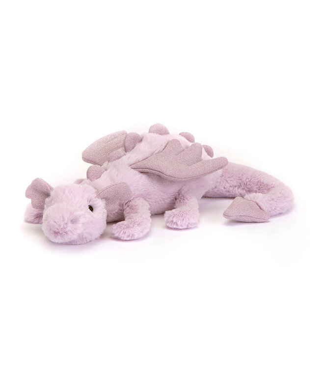 Jellycat | Scrumptious Dragons | Lavender | Little | 7 x 26 cm | 0+