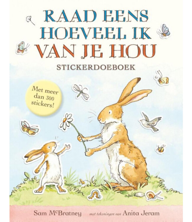 Lemniscaat  | Raad eens Hoeveel ik van je Hou | Stickerdoeboek | 3+